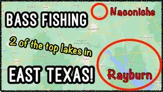 Fishing East Texas Lakes in the Fall - Lake Naconiche and Sam Rayburn