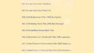 amazing insurence plan of IME LIFE INSURANCE COMPANY