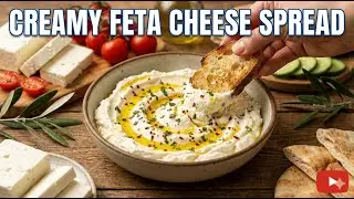 Creamy Feta Cheese Spread | Low-Carb & Gluten-Free Dip