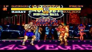 Street Fighter II Turbo Hyper Fighting (SNES) - Sagat