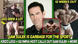 Mr Olympia Commentator CALLS OUT Sam Sulek + Krizo's LEGS are MASSIVE + Joan Pradells' Next Show