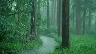 Nature sounds while working