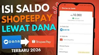How to Send Money from Dana to ShopeePay 2026 | How to Top Up ShopeePay via Dana 2026