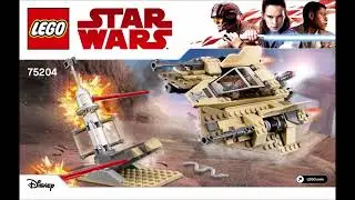 LEGO Instructions | Star Wars | 75204 | Sandspeeder | Star Wars: Legends