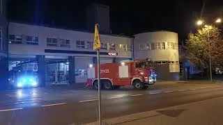 Wyjazd alarmowy plutonu gaśniczego 331[M] 21,25,51 z JRG 1 Radom do pożaru kamienicy 