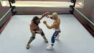 WWE: Cody Rhodes vs Seth Rollins!! (Stop Motion animation)