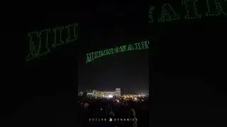 Yo Yo Honey Singh Drone Show | Millionaire Tour | BotLab Dynamics | Kolkata | #droneshow