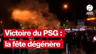 Victoire du PSG : liesse, d&eacute;bordements, deux morts&hellip; Le r&eacute;sum&eacute; d&rsquo;une nuit houleuse