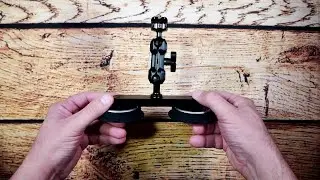 SMALLRIG 2 in 1 Dual Magnetic Suction Cup Mount for Action Cameras