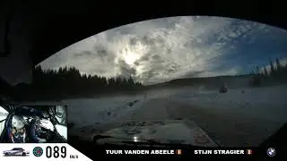Onboard Vanden Abeele - Stragier - Winter Romania Historic Rally - SS12 Betașu 1 - 9.00 km