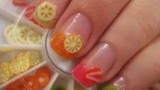 Easy Fruit Nail Art