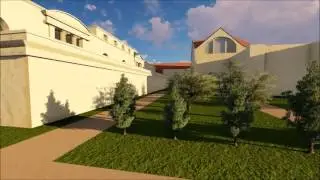 Visite virtuelle 3D Thermes d'Antonin