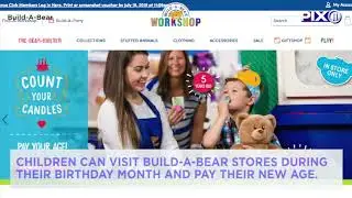 Build-A-Bear starts 'pay your age' deal on birthdays