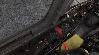 DCS M2000c Attempting Startup and wrecking on runway