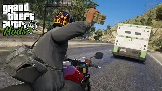 ROUBANDO TODOS OS CARRO FORTE! - GTA V MODS