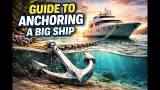 How to Anchor a Big Ship | Complete Practical Guide I Merchant Navy Exam