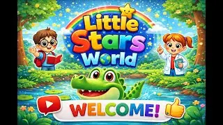 A to Z Alphabet Song 🌈 | Learn ABC with Little Stars World ⭐