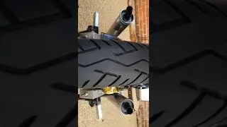 yamaha tzr250 2ma 1kt close up and start.