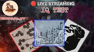 LIVE STREAMING IQ TEST, EYE TEST, LOGIC TEST.‼️part 11