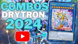 DECK DRYTRON ❗NEW SUPPORT COMBOS YUGIOH 2024 *LOCK SPELL*