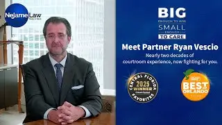 ⚖️ Meet Criminal Defense and Cybersecurity Attorney Ryan Vescio | Partner at NeJame Law
