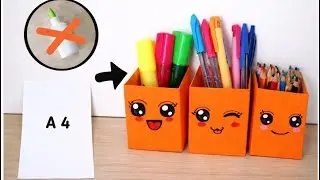 DIY Paper Box | Easy Origami Box Tutorial | How to make a Box (No Glue) #diy #craft #easypeasycraft 