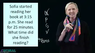 SPIRAL Time Word Problems Time Fluency Activity