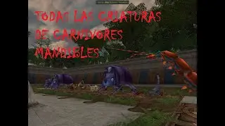 carnivores mandíbulas todas las criaturas del juego