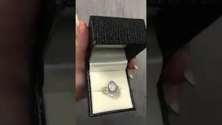 Silver Moonstone Ring # unboxing #review First Time