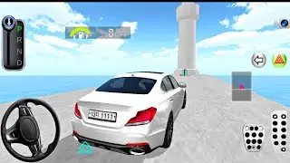New White Car Driving - 3D Classic Car Driving Game - Android Gameplay 💥🔥