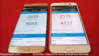 Samsung Galaxy S7 Edge vs HTC 10 - BENCHMARK COMPARISON