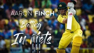 Aaron Finch Batting Practice In Nets (HD) | Sport Blaster