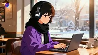 Cozy Morning Café Lofi ☕❄️ Chill Beats for Study & Focus