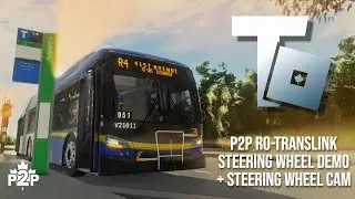 EXCLUSIVE: P2P Ro-Translink Steering Demonstration (New Flyer Wheel Cam)