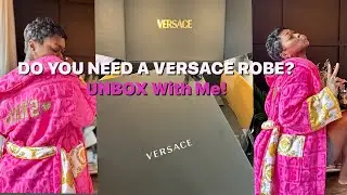 VERSACE Robe Unboxing! Going over size, fit, and customization