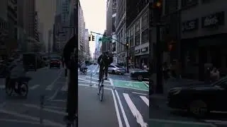 Would you dare to ride The Tallest City? #urbancycling #fixedgear #nyc