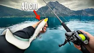 Angeln mit XXL K&ouml;der in 200m tiefen See!!!