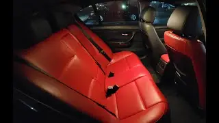 Как перекрасить кожаный салон автомобиля из черного в красный