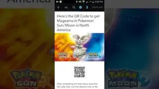 Pok&eacute;mon Sun and Moon Magearna QR code PLUS GIVEAWAY!!!!!!!