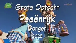 Grote #Carnavalsoptocht Peeënrijk Dongen 2025