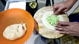 Mater Paneer Paratha @ Pukku Kitchen