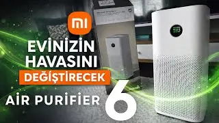 T&uuml;rkiye'de İLK 🇹🇷 Xiaomi Mijia Air Purifier 6 Hava Temizleyici Detaylı İnceleme