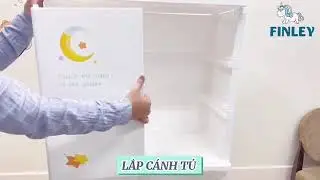 C&aacute;ch lắp tủ nhựa hoạt h&igrave;nh mẫu ngăn treo Holla - Sasa - Finley