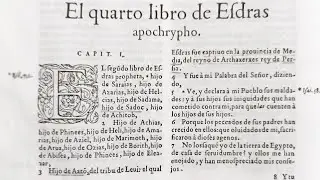 AUDIO LIBRO: 4o. de Esdras 1a. Parte