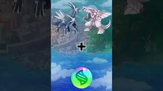 What if Palkia 🌌 and Dialga ⏳ have Mega Evolution #pokemon #shorts #megaevolution #legendarypokemon