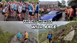 Golf Ball fell race 2023 - misty adventure - also revisited on a clear day / Rossendale, Lancashire