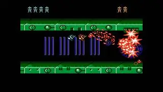 Probotector 2 (Europe Version) Playthrough (No Miss) (NES-Dendy)  Co-op