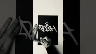Handstyle with silver marker