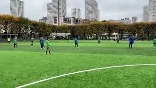 Paris 13 Atletico - Ris Orangis  / U12 (2-3) Deuxième mi-temps. 18 novembre 2023. [Score final 5-6]