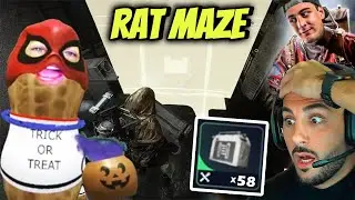 *NEW* TheBurntPeanut Builds the RAT MAZE with Cloakzy & NickMercs | HILARIOUS (Arc Raiders)